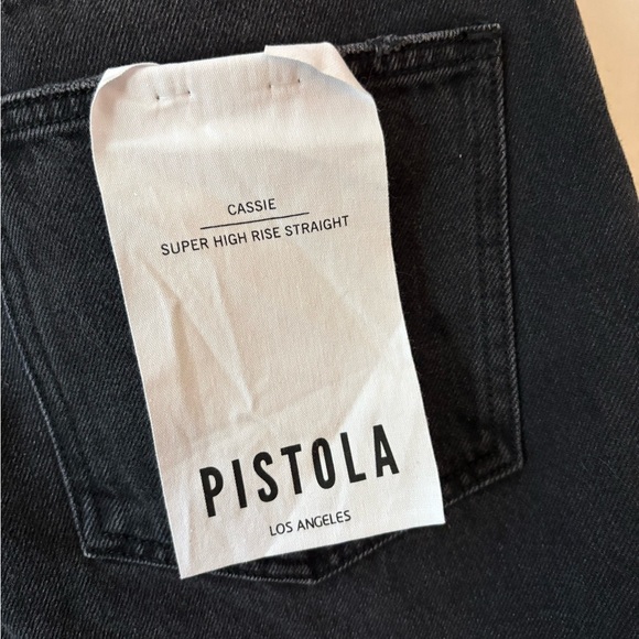 pistola Black Straight Leg Jeans - Picture 5 of 6